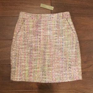 NWT J CREW TWEED SKIRT SIZE 00 XS